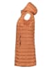 Canadian Peak Doorgestikte bodywarmer "Vakitaleak" oranje