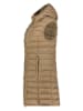 Canadian Peak Doorgestikte bodywarmer "Vakitaleak" lichtbruin