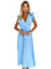 numoco Kleid in Hellblau