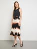 TAIFUN Rock in Schwarz/ Creme