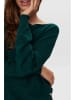 NÜMPH Sweter w kolorze ciemnozielonym