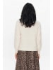 NÜMPH Sweter w kolorze kremowym
