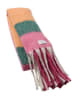 NÜMPH Sjaal roze/groen/oranje - (L)206 x (B)52 cm