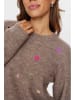 NÜMPH Pullover in Hellbraun