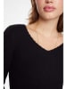 NÜMPH Pullover in Schwarz