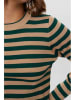 NÜMPH Pullover in Beige/ Grün