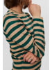 NÜMPH Pullover in Beige/ Grün