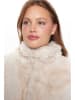 NÜMPH Teddyjacke in Creme