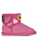 EMU Australia Leder-Winterboots in Pink