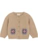 enfant Cardigan in Hellbraun