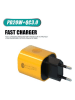 SWEET ACCESS USB-Netzadapter in Gelb