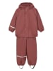 CeLaVi 2-delige regenoutfit donkerroze