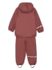 CeLaVi 2-delige regenoutfit donkerroze