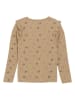 Minymo Longsleeve in Hellbraun