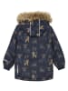 Minymo Functionele winterjas donkerblauw