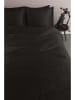 Ambiante Satin-Bettwäsche-Set ''Uni'' in Schwarz