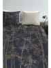 Ambiante Satijnen beddengoedset "Kay" donkerblauw/beige