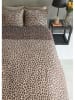 Rivièra Maison Beddengoedset "Cheeta" lichtbrui/bruin