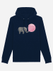 WOOOP Hoodie in Dunkelblau