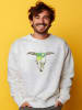 WOOOP Sweatshirt in Grau