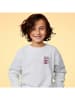 WOOOP Sweatshirt "Glitch cat" grijs