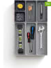 JosephJoseph Schubladenorganizer "Blox 7" in Grau/ Anthrazit - (L)44 x (B)26,5 cm
