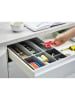 JosephJoseph Schubladenorganizer "Blox 7" in Grau/ Anthrazit - (L)44 x (B)26,5 cm
