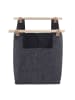 IDOMYA Essentials Haardhoutmand grijs - (B)55 x (H)40 x (D)32 cm