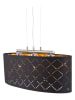 Globo lighting Hanglamp zwart - (H)65 cm