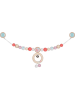 Goki Kinderwagenketting "Papagaaiduiker" beige/rood - (B)40 cm