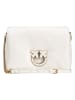Pinko Leder-Umhängetasche in Creme - (B)26 x (H)19 x (T)12 cm