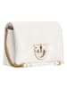 Pinko Leder-Umhängetasche in Creme - (B)26 x (H)19 x (T)12 cm