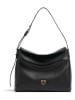 Pinko Skórzana torebka w kolorze czarnym - 30 x 25 x 15 cm
