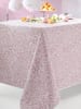 Calitex Outdoor-Tischdecke ''Soleane'' in Rosa/ Weiß
