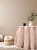 Calitex Outdoor tafellaken "Soleane" lichtroze/wit