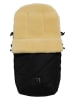 Kaiser Naturfellprodukte Voetenzak met lamsvacht "Polar" zwart - (L)85 x (B)43 cm