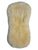 Kaiser Naturfellprodukte Nakładka wełniana "Milky sand" w kolorze beżowym - 77 x 35 cm