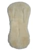 Kaiser Naturfellprodukte Lammfellauflage "Milky sand" in Natur - (L)77 x (B)35 cm