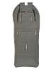 Kaiser Naturfellprodukte Lammfell-Fußsack "Iglu" in Anthrazit - (L)93 x (B)45 cm
