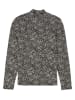 Garcia Bluse in Schwarz/ Beige