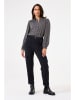 Garcia Bluse in Schwarz/ Weiß