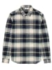 Garcia Blouse crème/donkerblauw/mintgroen