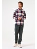 Garcia Hemd in Creme/ Rot/ Dunkelblau