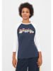 Bench Longsleeve "Wendi" donkerblauw//wit