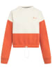 Bench Sweatshirt in Weiß/ Orange