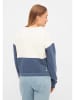 Bench Sweatshirt in Weiß/ Dunkelblau