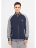 Bench Sweatjacke "Visby" in Dunkelblau/ Grau