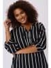 Kaffe Bluse in Schwarz/ Weiß