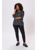 Kaffe Bluse in Schwarz/ Weiß