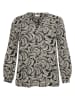 Kaffe Blouse zwart/beige